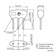 村田晶振,CSTLS8M00G53Z-B0晶振,進(jìn)口村田陶瓷晶振