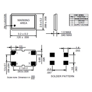Rubyquartz晶振,COM1晶振,COM1305-25.000-EXT-T-TR晶振