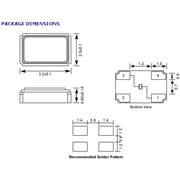 Oscilent晶振,278晶振,278-25.0M-20-W-TR晶振
