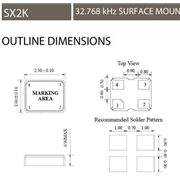 FCD-Tech晶振,SX2K晶振,SX2K-33F20E15-32.768kHz晶振
