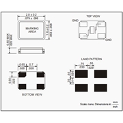 R2016-37.400-10-3030-TR晶振,歐美Rubyquartz無源晶體,流媒體后視鏡晶振